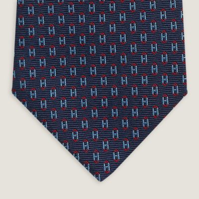 メンズ シルクネクタイ、ボウタイ、ポケットチーフ | Hermès